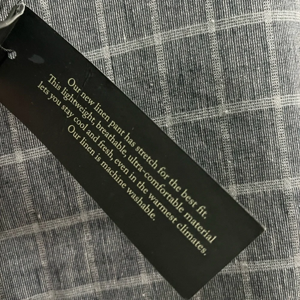 Banana Republic Performance Linen Dress Pants, size 32 X 34, new!
